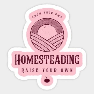 Homesteading Sticker